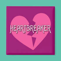 HEARTBREAKER with Broken Heart magnets
