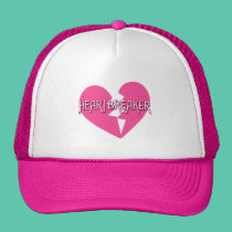 HEARTBREAKER with Broken Heart hats