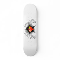 Heartburn Wings Skate Board Deck