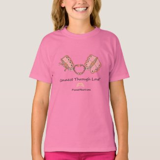 HeartButterflies Connect Through Love (TM) shirt