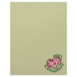 heartcamo personalized letterhead