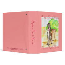 Heartfelt Giraffe Binder by Customizables Heartfelt Giraffe Binder