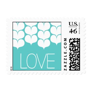 Heartfelt - Love - Blue Postage