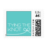 Heartfelt - Tying the Knot - Blue Postage Stamps