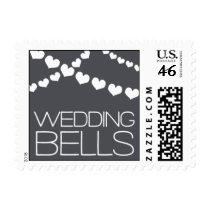Heartfelt - Wedding Bells - Gray Postage