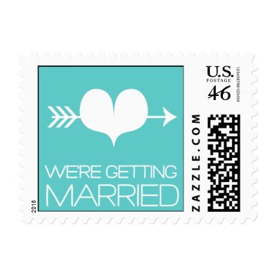Heartfelt - We're Getting Married - Blue Stamps