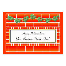 Hearth Christmas Business Card