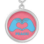 HeartMark Heart Hands Peace Custom Jewelry