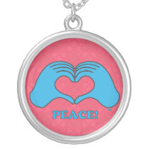 HeartMark Heart Hands Peace Custom Jewelry