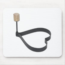 HeartPancakeMold070911 Mousepads