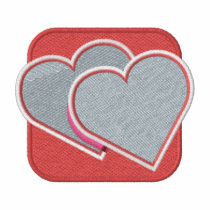 HEARTS 3 EMBROIDERED POLO SHIRT