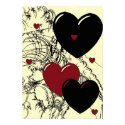 Hearts 3 Poster print