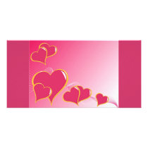hearts (5) photo card