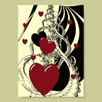 Hearts 5 posters