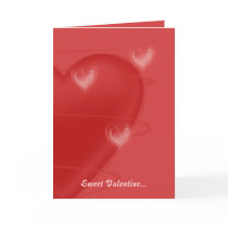 Hearts a Flutter Valentine's Card cards