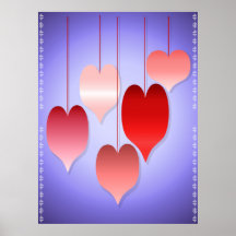 Hearts A Plenty Print