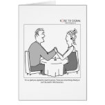 Hearts a-twitter greeting card
