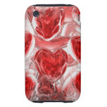 Hearts Afire Abstract iPhone 3G/3GS CaseMate Tough iPhone 3 Tough Covers
