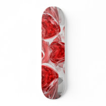 Hearts Afire Abstract Skateboard