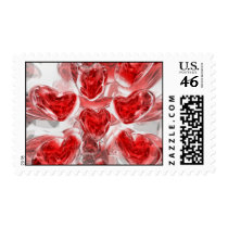 Hearts Afire Abstract Stamp by alexanderbutler Hearts Afire Abstract Stamp