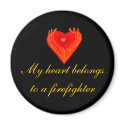 HEARTS AFLAME - a love magnet