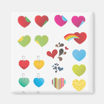 hearts.ai fridge magnets