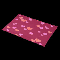 Hearts american mojo placemats