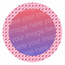 hearts and cherries photo frame photo sculptures