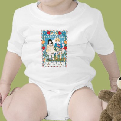 Hearts and Daisies Valentine T-shirt Zazzle_shirt