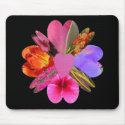Hearts and Flowers mousepads by SeaAngel Hearts and Flowers mousepads
