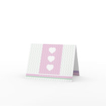 Hearts and Flowers Notecard - multipurpose