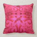 Hearts and Glass abstract Pillow pillows