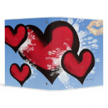Hearts and Kisses Binder