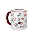 Hearts and Kisses mugs