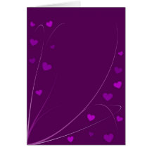 Hearts and lines greeting cards