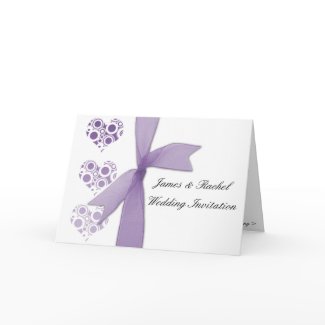 Hearts and Ribbons card