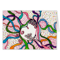 Hearts and Ribbons Notecare cards