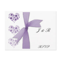 Hearts and Ribbons postcards