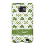Hearts and Shamrock Samsung Galaxy S Case Galaxy SII Covers