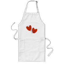 Hearts and Stethoscope Apron