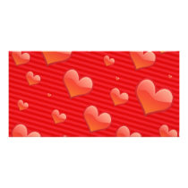 HEARTS AND STRIPES HEARTS PHOTO CARDS