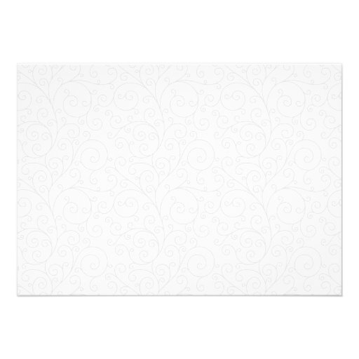 Hearts and Swirls Engagement Party Invitation