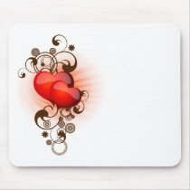 Hearts-and-Swirls mousepads by karabunda Hearts-and-Swirls mousepads