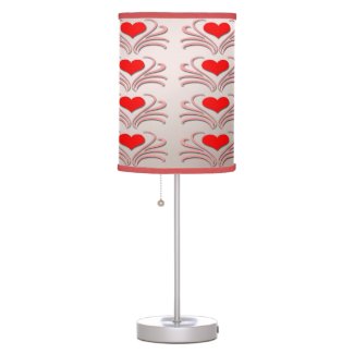 Hearts and Vines Table Lamp