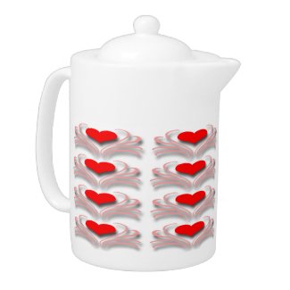 Hearts and Vines Teapot