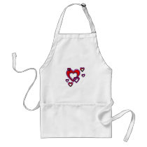 Hearts aprons by TeeZazzle Hearts aprons