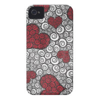 Hearts are Wild Case-Mate iPhone 4 Case