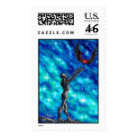 "Hearts Away" Large Postage Stamp
