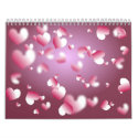 Hearts Background calendars