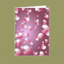 hearts background cards